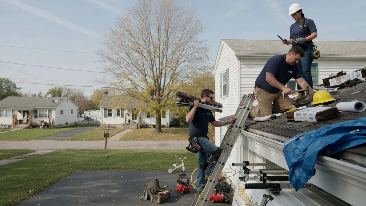 Local Roofing Contractors in Ossian, IN near me